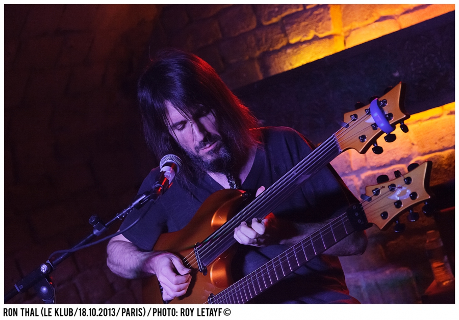 Ron Thal Bumblefoot; Guns'n Roses; Klub; Paris; 18 10 2013; photo: Roy Letayf